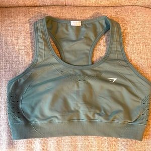 Gymshark Energy Seamless Sports Bra - Light Green